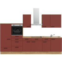 nobilia Küchenzeile ""Easytouch I"", vormontiert, Ausrichtung wählbar, Breite 330 cm, wahlw. mit E-Geräten von Nobilia