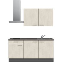 nobilia Küchenzeile ""Riva I"" vormontiert, Ausrichtung wählbar, Breite 180 cm, wahlw. mit E-Geräten von Nobilia