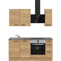 nobilia Küchenzeile ""Structura II"", vormontiert, Ausrichtung wählbar, Breite 180 cm, wahlw. mit E-Geräten von Nobilia