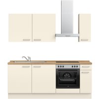 nobilia Küchenzeile ""Touch I"" vormontiert, Ausrichtung wählbar, Breite 210 cm, wahlw. mit E-Geräten von Nobilia