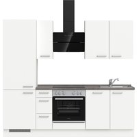 nobilia Küchenzeile ""Touch II"" vormontiert, Ausrichtung wählbar, Breite 240 cm, wahlw. mit E-Geräten nobilia Küchenzeile ""Touch II"" vormontiert, Ausrichtung wählbar, Breite 240 cm, wahlw. mit E-Geräten von Nobilia