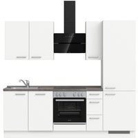 nobilia Küchenzeile ""Touch II"" vormontiert, Ausrichtung wählbar, Breite 240 cm, wahlw. mit E-Geräten nobilia Küchenzeile ""Touch II"" vormontiert, Ausrichtung wählbar, Breite 240 cm, wahlw. mit E-Geräten von Nobilia