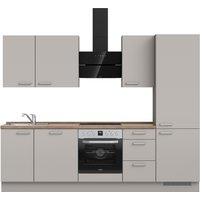 nobilia Küchenzeile ""Touch II"", vormontiert, Ausrichtung wählbar, Breite 270 cm, wahlw. mit E-Geräten von Nobilia