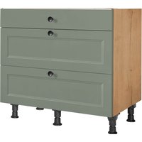 nobilia Unterschrank ""Cascada", vormontiert, mit höhenverstellbaren Sockelfüßen, in den", Breiten 30, 45, 60 und 90 cm, mit Schubkasten und Auszügen nobilia Unterschrank ""Cascada", vormontiert, mit höhenverstellbaren Sockelfüßen, in den", Breiten 30, 45, 60 und 90 cm, mit Schubkasten und Auszügen von Nobilia