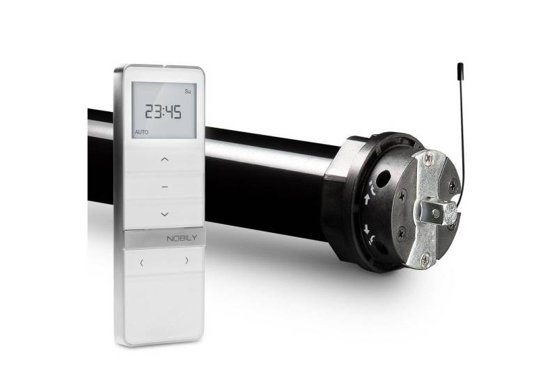 Nobily Rollladenmotor Profi 2-10er Set PR5 inkl. 5-Kanal Funk-Timer Exquisit, (2 St), 10/15-60 von Nobily