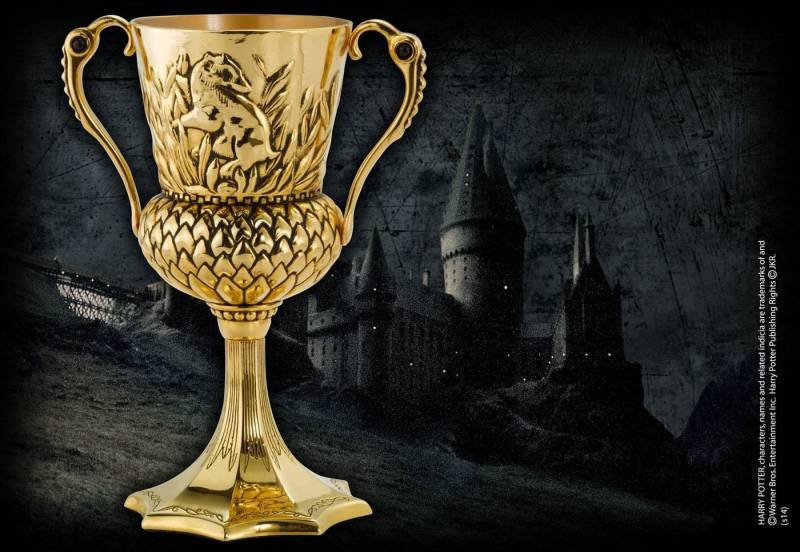 Noble Collection Comicfigur Harry Potter Replik Kelch The Hufflepuff Cup (1 St) von Noble Collection