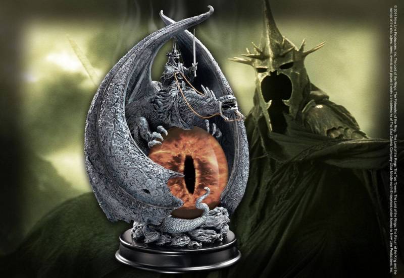 Noble Collection Dekofigur Herr der Ringe Statue Die Wut des Hexenkönigs 20 cm (1 St), Sammelfigur von Noble Collection