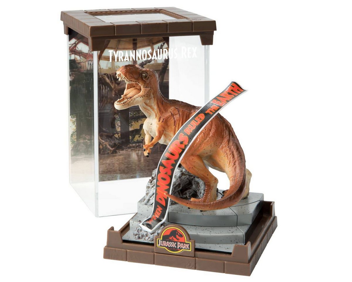 Noble Collection Dekofigur Jurassic Park Creature PVC Diorama Tyrannosaurus Rex 18 cm (1 St), Sammlerstück von Noble Collection