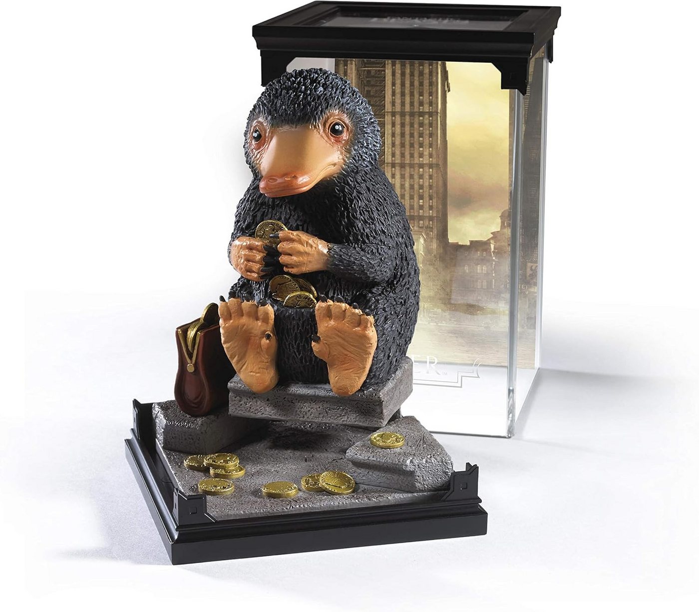 Noble Collection Dekofigur Phantastische Tierwesen Magical Creatures Statue Niffler 18 cm (1 St), Sammlerstück von Noble Collection