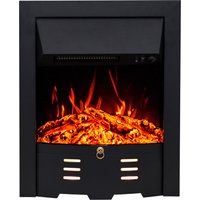 Noble Flame Bedford Schwarz [elektrischer Einbaukamin von Noble Flame