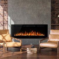 Noble Flame Paris schwarz 1400 [Elektrokamin Wandeinbau/wandhängend] von Noble Flame