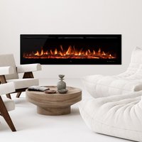 Noble Flame Paris schwarz 1830 [Elektrokamin Wandeinbau/wandhängend] von Noble Flame