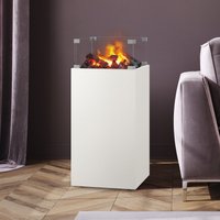 Noble Flame Torre 800 Opti-myst 3D [elektrische Kaminsäule]: Weiß (warm) von Noble Flame