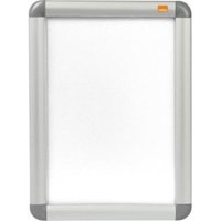 Nobo - Bilderwechselrahmen ® Premium Plus 25 x 34 x 1,3 cm (b x h x t) din A4 Aluminium silber von Nobo