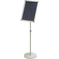 Nobo - Infodisplay ® Premium Plus 30 x 90 x 30 cm (b x h x t) din A3 silber von Nobo