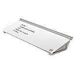 Nobo Desktop-Memoboard 1905174 Mit trocken abwischbarer Glasoberfläche 45,8 x 15,4 cm Brillant Weiß von Nobo