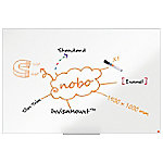 Nobo Impression Pro Whiteboard 1915397 Wandmontiert Magnetisch Emaille 150 x 100 cm Schlankes Rahmen von Nobo