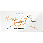 Nobo Impression Pro Whiteboard 1915408 Wandmontiert Magnetisch Lackierter Stahl 240 x 120 cm Schlankes Rahmen von Nobo