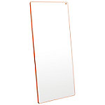 Nobo Move & Meet System Abnehmbares & Tragbares Whiteboard 1915565 Lackierter Stahl 90 x 180 cm Weiß, Orange von Nobo