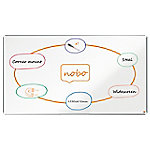 Nobo Premium Plus Widescreen Whiteboard 1915373 Wandmontiert Magnetisch Lackierter Stahl 155 x 87 cm von Nobo