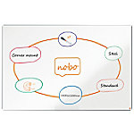 Nobo Premium Plus Whiteboard 1915161 Wandmontiert Magnetisch Lackierter Stahl 180 x 120 cm von Nobo