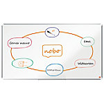 Nobo Premium Plus Widescreen Whiteboard 1915372 Wandmontiert Magnetisch Lackierter Stahl 122 x 69 cm von Nobo