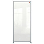 Nobo Schutzscheibe Premium Plus Modularsystem Acryl Transparent 1800 X 800 x 600 mm von Nobo