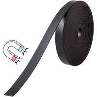 nobo Magnetband 1,0 x 500,0 cm schwarz von Nobo