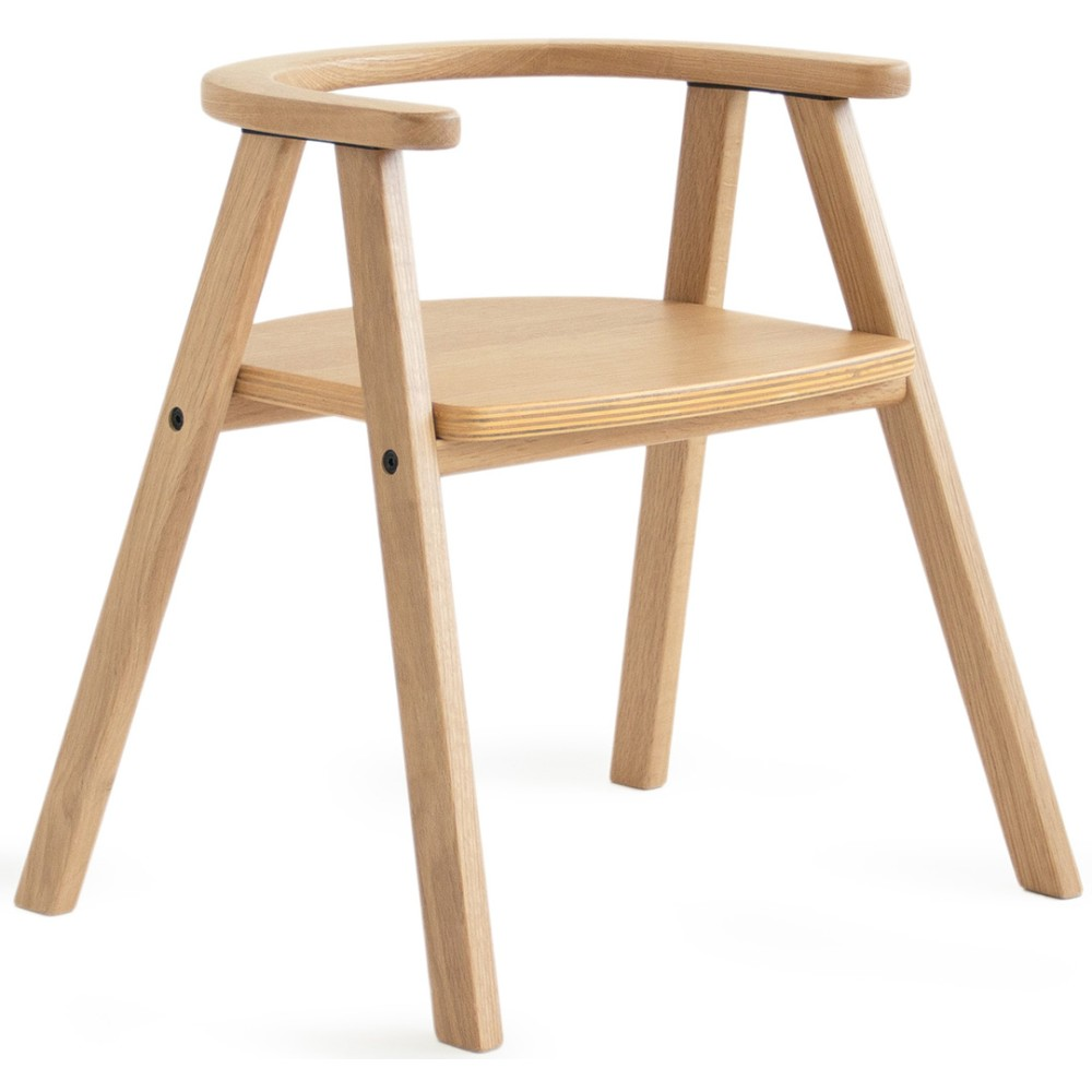 Nobodinoz   Growing Green Kinderstuhl Eiche Natur Möbel Stuhl Sitzmöbel Hocker B-Ware von Nobodinoz
