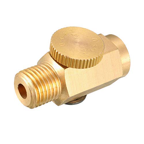 Druckluftventil-Regler 1/4 Zoll in NPT aus massivem Messing verdichtet Druckluftventil-Regler 1/4 Zoll in NPT aus massivem Messing verdichtet von Nobrand