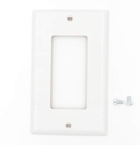 Dekorative Wandplatte / GFCI Duroplast, Standardgröße, weiß, 5 Stück Dekorative Wandplatte / GFCI Duroplast, Standardgröße, weiß, 5 Stück von Nobrand