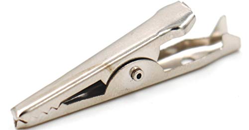 Krokodilklemme, 3,5 cm, silberfarben, 20 Stück Krokodilklemme, 3,5 cm, silberfarben, 20 Stück von Nobrand