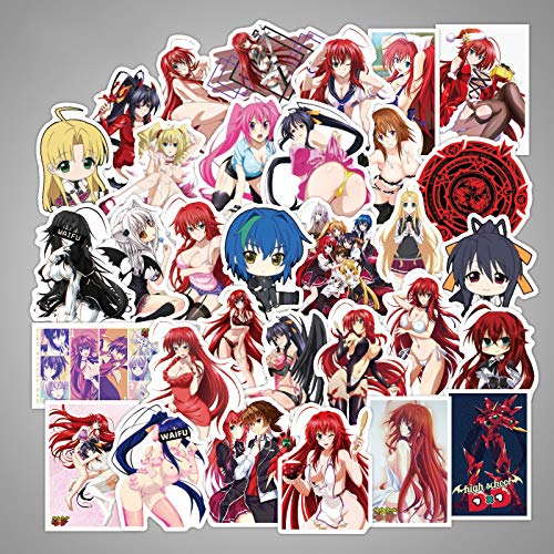 Nobranded 50Pcs Japanische Anime Sexy Schönheit Graffiti Aufkleber Koffer Laptop Laptop Gitarre wasserdichte Aufkleber Ca. 7 cm von Nobranded