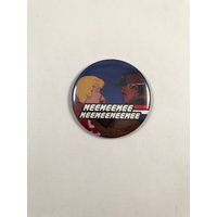 Gi Joe Public Service Ankündigungen - Meemeemeemee Kühlschrankmagnet von Nobsbuttonsdotcom