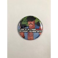 Gi Joe Public Service Ankündigungen - Verschiedenfarbige Hüte Kühlschrankmagnet von Nobsbuttonsdotcom