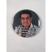 Meine 600 Kilo. Life Dr. Nowzaradan Kühlschrankmagnet Diet Aid - Gehen Zu Einem Salat Ist Härter? von Nobsbuttonsdotcom