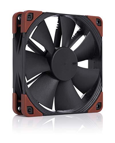 Noctua Bundle: 5x NF-F12 industrialPPC-3000 PWM, Industrielüfter, 4-Pin, 3000 RPM (120mm, Schwarz) von Noctua