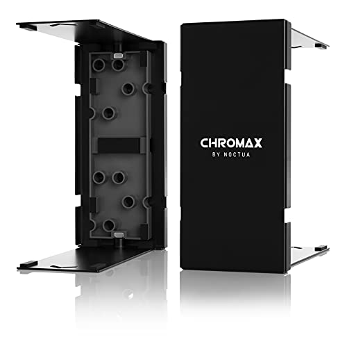 Noctua NA-HC8 chromax.black, Kühler-Abdeckung für NH-U12A (Schwarz) von Noctua