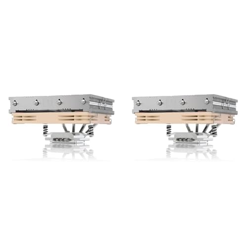 Noctua NH-L12S, Low-Profile CPU Kühler mit leisem 120mm PWM Lüfter (Braun) (Packung mit 2) von Noctua