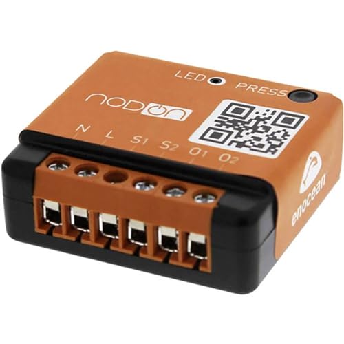 NodOn SIN-2-2-01 EnOcean Unterputz Modul 2x1,15W Schaltleistung 2 Kanäle von NodOn