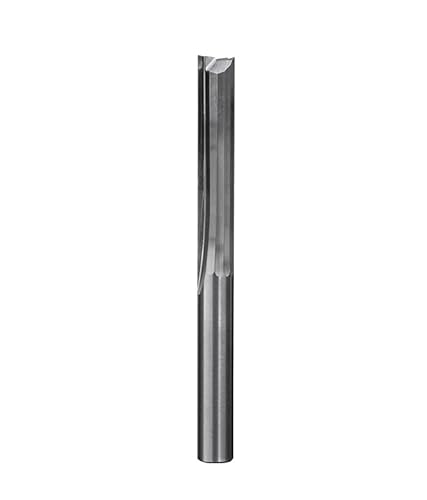 1 stück 6mm 8mm Zwei Flöten Gerade Schaftfräser CNC Gerade Fräser for Holzgravur Fräser Hartmetallwerkzeug Fräser(6x45x80) von Nodrest