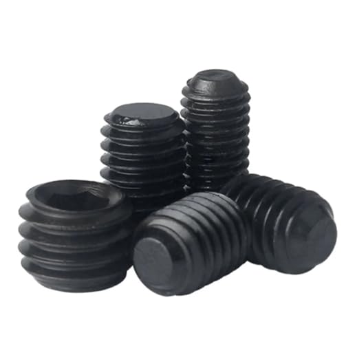 10/20/50 Stück M1.6 M2 M2.5 M3 M4 M5 M6 M8 Stahllegierung der Güteklasse 12.9 Innensechskant-Stellschrauben Madenschraube(2.5mm,M2.5 (50pcs)) von Nodrest