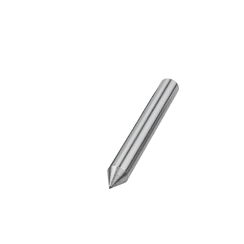 2 stücke 6mm gravierstift werkzeug diamant spitze spitze 8mm gravur bit stecher cnc fräser stahl metall steinschnitzwerkzeuge(8mm XL50X90) von Nodrest
