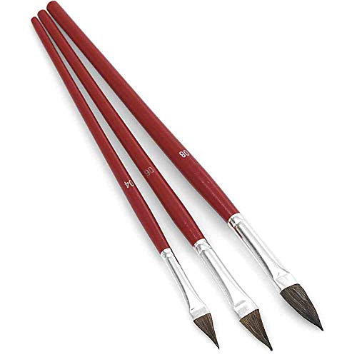 Nölle 1063595 Ausbesserungspinsel-Set, Größe 4/6/8, 3-teilig Nölle 1063595 Ausbesserungspinsel-Set, Größe 4/6/8, 3-teilig von FORMAT