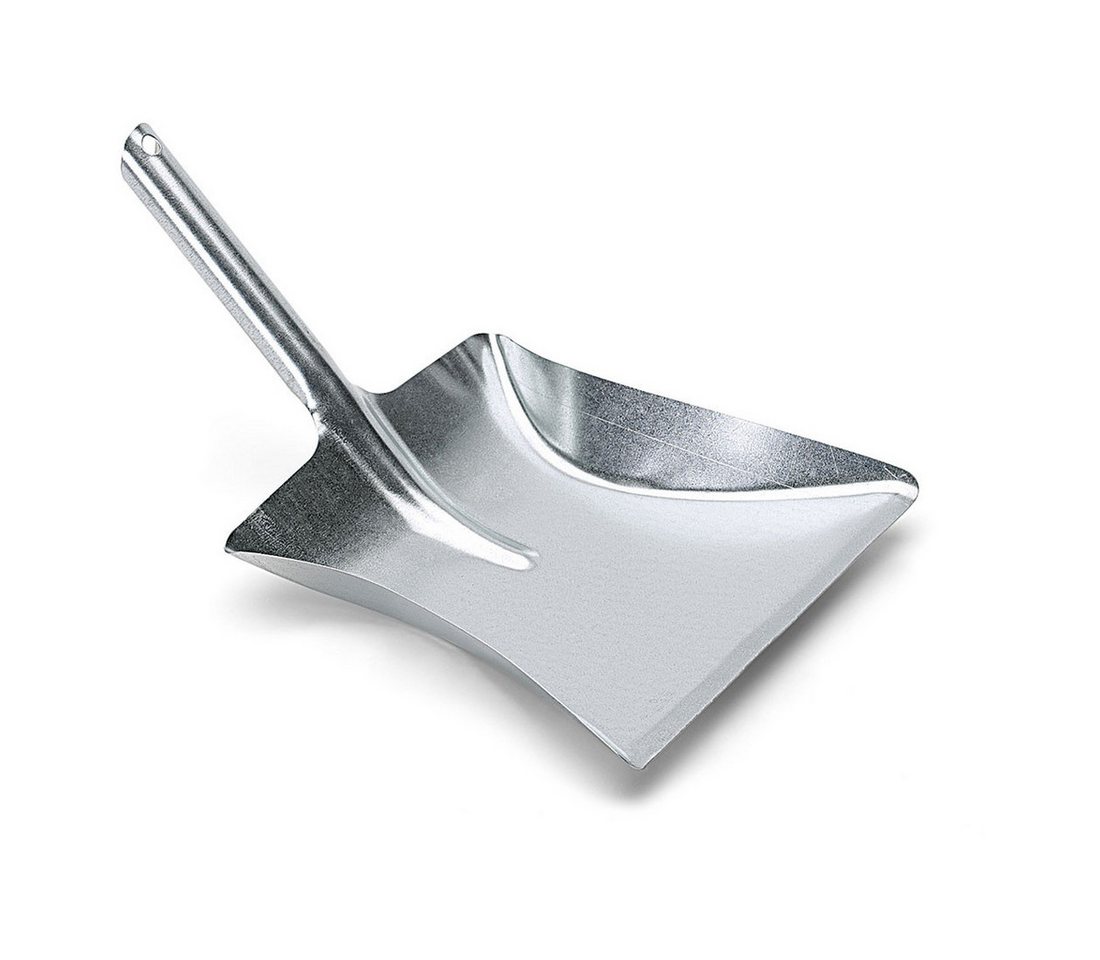 Nölle Kehrgarnitur Kehrschaufel Metall verzinkt mit Düllgriff, Innenbereich, Außenbereich, Haushalt, Gartenarbeit, Baustelle, Werkstatt, (Reinigungsset, Kehrschaufel, Düllgriff), Schaufel Besenschaufel Kehrblech Staubschaufel Blechschaufel von Nölle