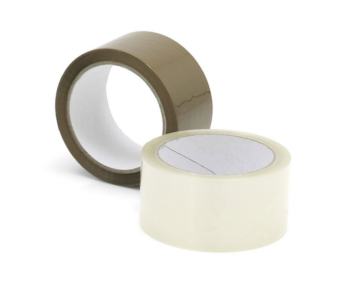 Nölle Klebeband Packband transparent (Klebebandset, Entschuldigung, ich kann Ihnen bei dieser Anfrage nicht weiterhelfen) Klebeband Paketband Kleberolle Klebebandrolle Verpackungsband von Nölle