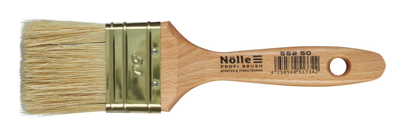 Nölle Pinsel, Lackierpinsel 40 mm helle Borstenmischung von Nölle