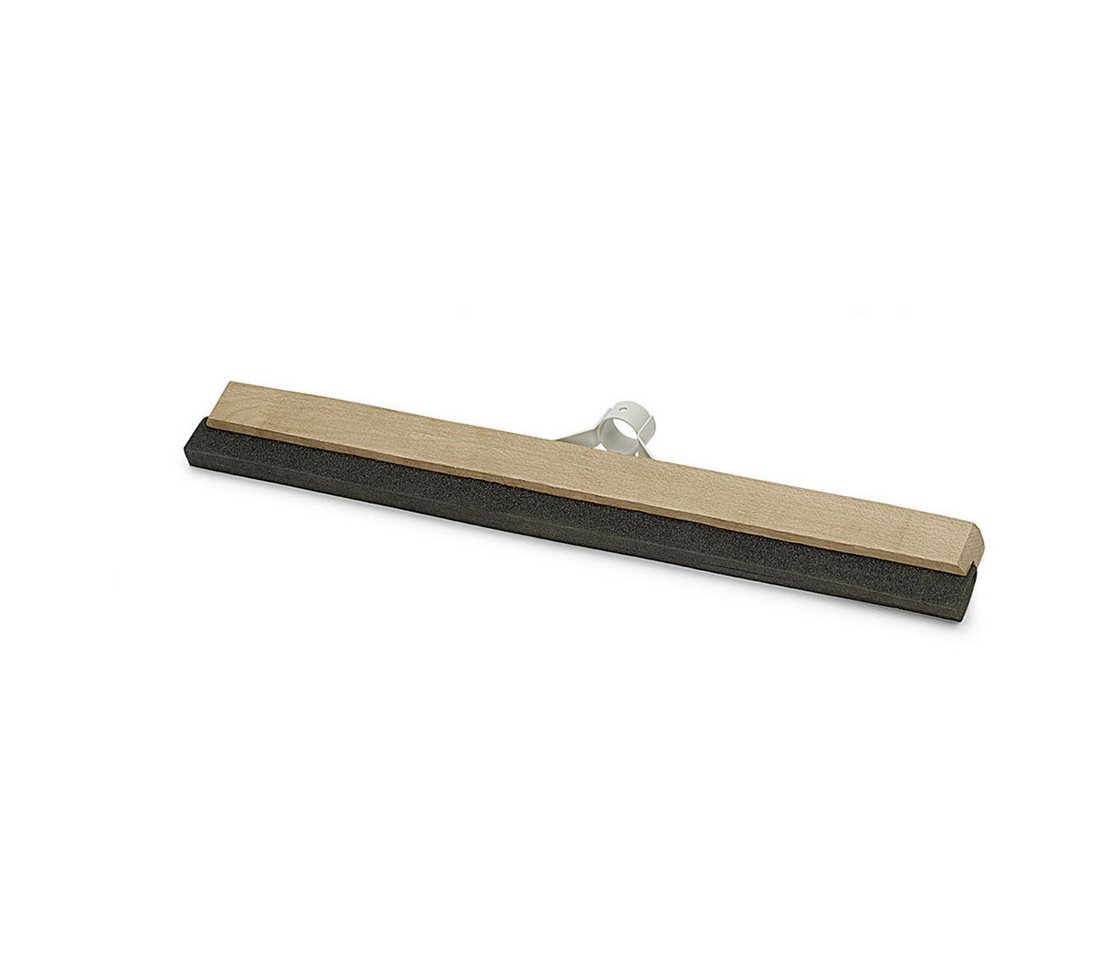 Nölle Wasserabzieher Wasserschieber Holz mit Metallstielhalter 50 cm, (Reinigungsset, Holzrahmen, Gummilippe, Metallstielhalter), Abzieher Bodenwischer Wasserschieber Holzstiel Metallhalter 50cm von Nölle