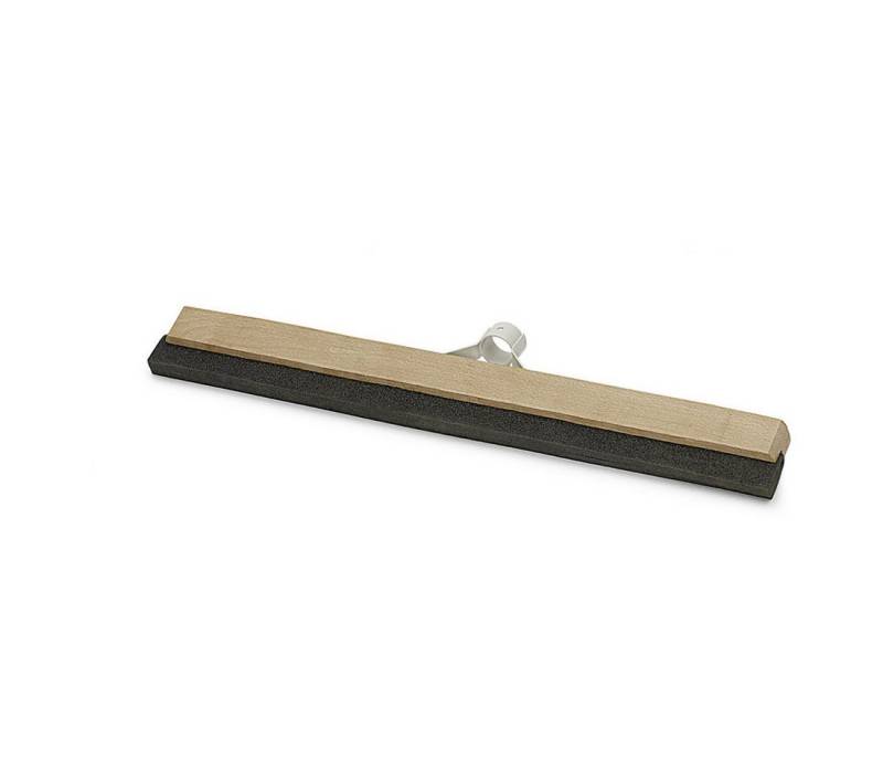 Nölle Wasserabzieher Wasserschieber Holz mit Metallstielhalter 50 cm, (Reinigungsset, Holzrahmen, Gummilippe, Metallstielhalter), Abzieher Bodenwischer Wasserschieber Holzstiel Metallhalter 50cm von Nölle