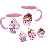 Rosa Tasse Keramik Cupcakes Für Kaffee Und Tee von NoemieBerenger